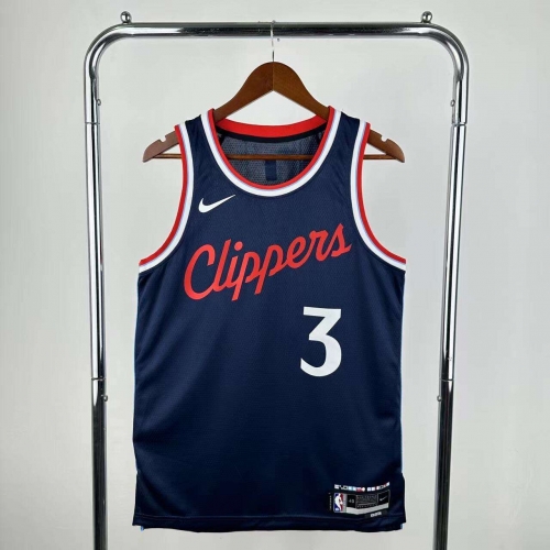 2025 Season Los Angeles Clippers Navy Blue #3 Jersey-311