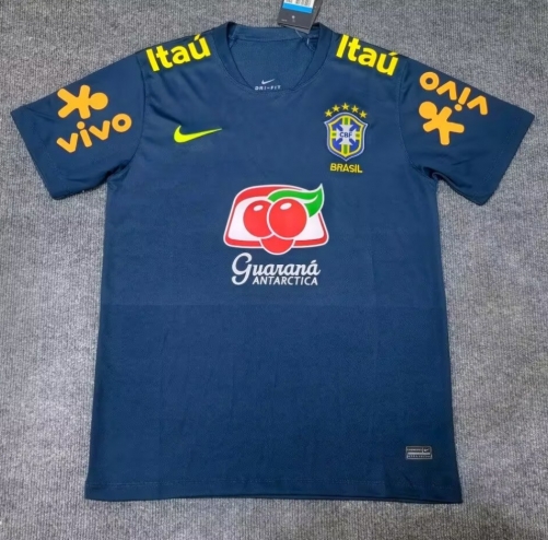 19-20 Retro Version Brazil Black Thailand Soccer Jersey AAA-312/710