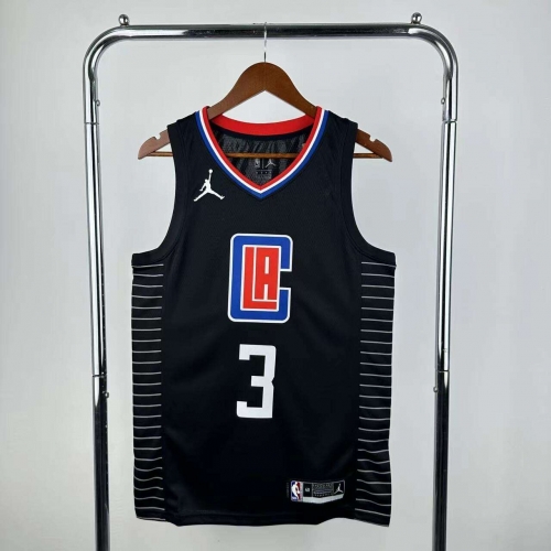 Feiren Limited Version Los Angeles Clippers Black #3 Jersey-311