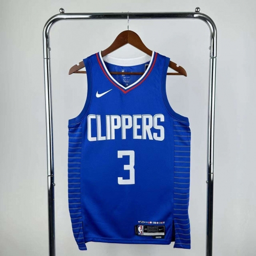 2023 Season Los Angeles Clippers NBA Blue #3 Jersey-311