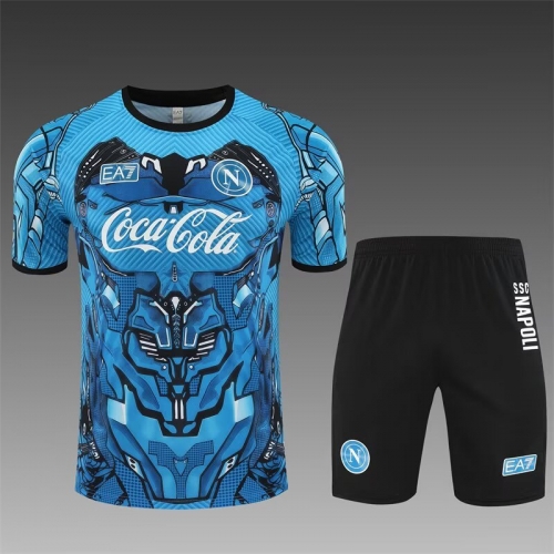 2025/26 Napoli Blue Thailand Soccer Tracksuit Unifrom-801/815