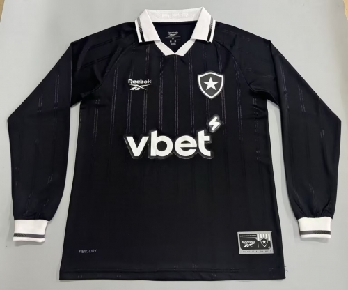 2025/26 Botafogo FR Away Black LS Thailand Soccer Jersey AAA-908