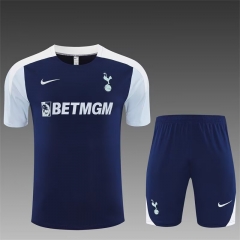 2025/26 Tottenham Hotspur Royal Blue Thailand Soccer Tracksuit Uniform-801