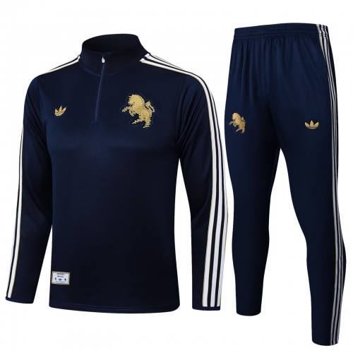2025/26 Retro Juventus FC Royal Blue Thailand Soccer Tracksuit Uniform-411