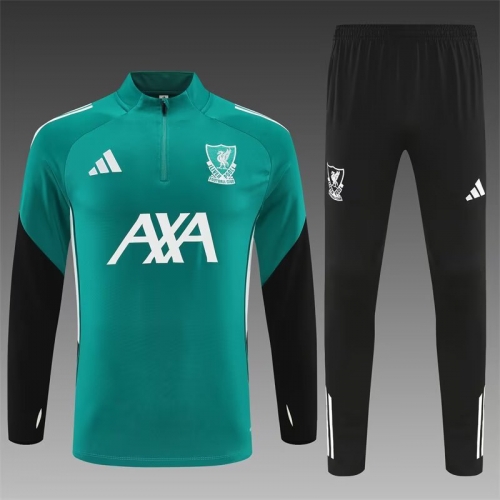 2025/26 Liverpool Green Thailand Tracksuit Uniform-801