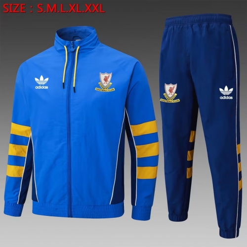 2025/26 Liverpool CaiBlue Soccer Jacket Uniform-815