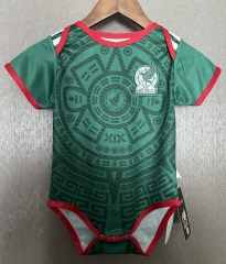 (Size 9/12) 2025/26 Mexico Home Green Baby Soccer Uniform-308