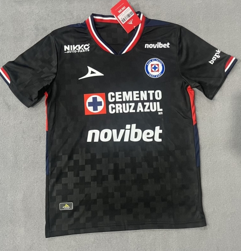 2025/26 Cruz Azul 2nd Away Black Thailand Soccer Jersey AAA-2146