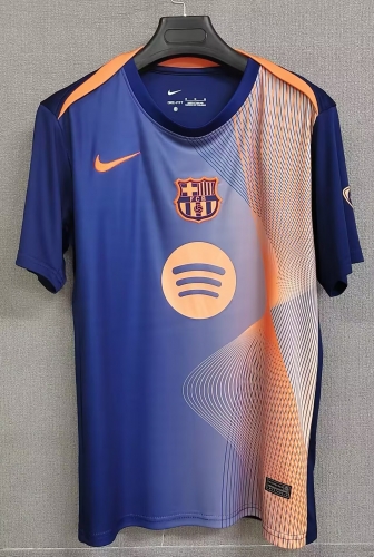 2025/26 Barcelona Blue Thailand Soccer Training Jerseys-47/23