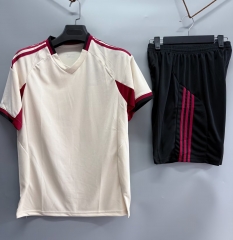 Customize 2024/25 Liverpool Away Rice Yellow Soccer Uniform-DN