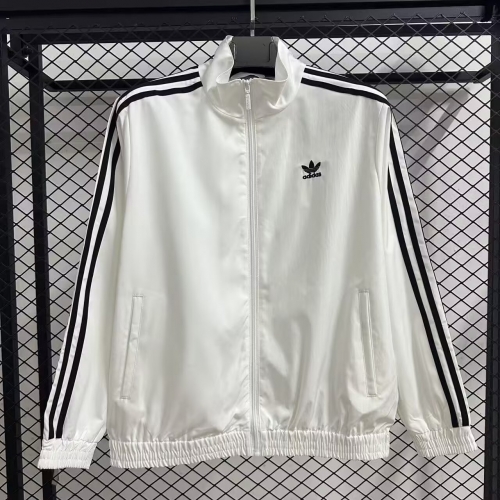 2025-26 Addia White Windbreaker Hoodies Top-47