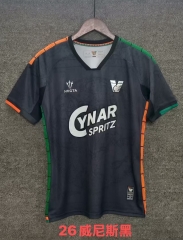 2025/26 Venezia Black Thailand Soccer Jersey AAA-709/920/417