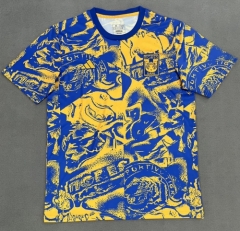 2025/26 Tigre UANL Yellow & Blue Thailand Soccer Training Jerseys-2146