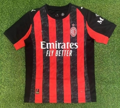 2025/26 AC Milan Home Red & Black Thailand Soccer Jersey AAA-416/705/320