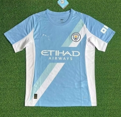 2025/26 Club World Cup Manchester City Blue Thailand Soccer Jerseys AAA-320