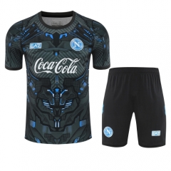 2025/26 SSC Napoli Gray Thailand Soccer Training Uniform-418