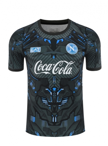 2025/26 SSC Napoli Gray Thailand Soccer Training Jerseys-418/416
