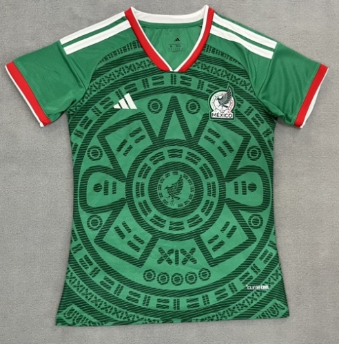 2025/26 Mexico Home Green Female Thailand Soccer Jersey AAA-912/2146