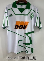 1993 Retro Version SV Werder Bremen Home White Soccer Jersey AAA-709