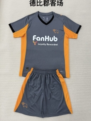 2025/26 Derby County FC Away Dark Gray Soccer Uniform-208