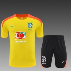 2025/26 Brazil Yellow Thailand Soccer Uniform-801/815