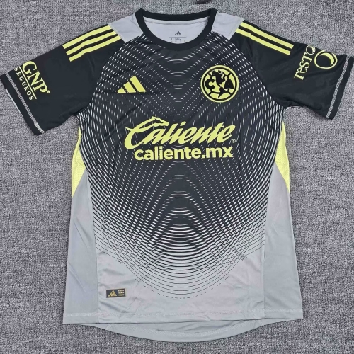 Player Version 2025/26 Club América Goalkeeper Gray Thailand Soccer Jersey AAA-912