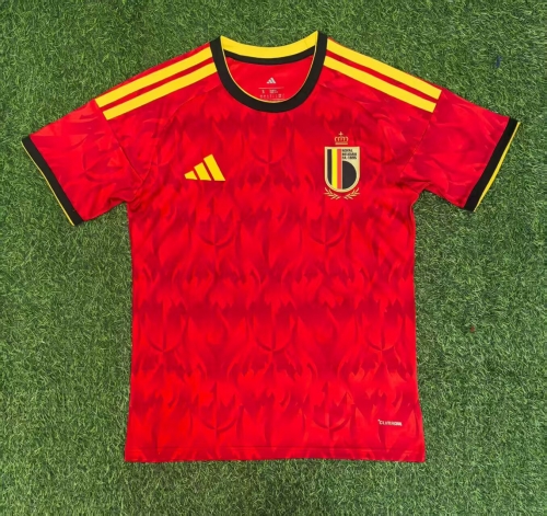 26/27 Belgium Home Red Thailand Soccer Jersey AAA-416/705/320