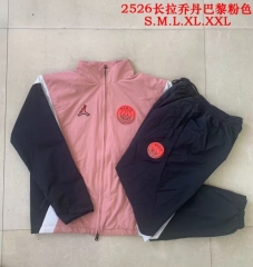 2025-26 Paris SG Pink Thailand Soccer Jacket Uniform-815