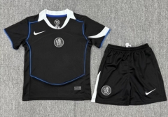 Kids 2025/26 Chelsea 2nd Away Black Kids/Youth Soccer Uniform-507/522