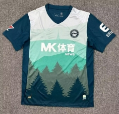 2025/26 Deportivo Alavés 2nd Away Blue & Green Thailand Soccer Jersey AAA-503/1040