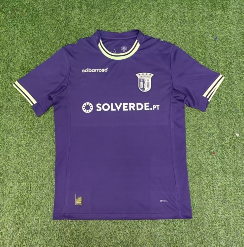 2025/26 SC Braga 2nd Away Purple Thailand Soccer Jersey AAA-416