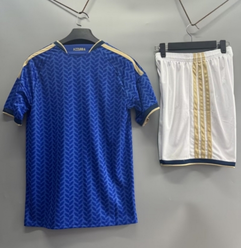Customize 2025/26 Italy Home Blue Soccer Uniform-DN
