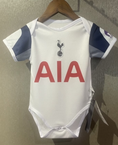 (Size 9-12) 2025/26 Tottenham Hotspur Home White Baby Soccer Uniform-308
