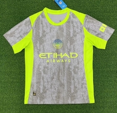 2025/26 Manchester City 2nd Away Gray Thailand Soccer Jersey AAA-705/416/320