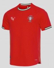 2025/26  Portugal Home Red Thailand Soccer Jersey AAA-