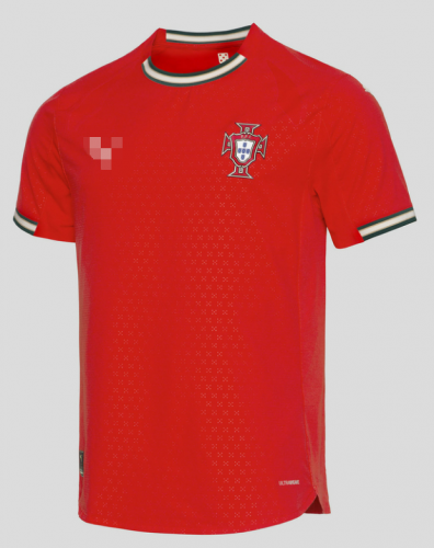 2025/26  Portugal Home Red Thailand Soccer Jersey AAA-