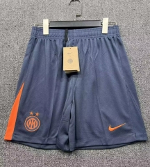 2025/26 Inter Milan 2nd Away Black Thailand Soccer Shorts-315