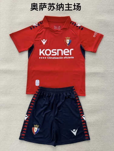 2025/26 CA Osasuna Home Red Soccer Uniform-208
