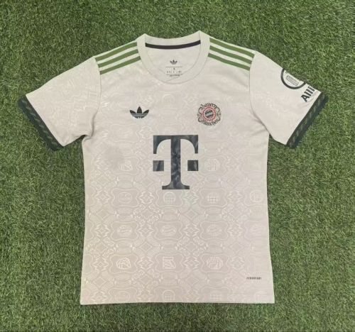 2025-26 Beer Version Bayern München Gray Thailand Soccer Jersey AAA-320/416/705