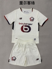 2025/26 Lille OSC Away Rice White Soccer Uniform-208