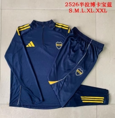 2025/26 Boca Juniors Royal Blue Soccer Tracksuit Uniform-815