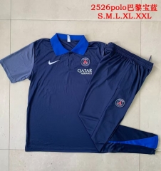2025/26 Paris SG Royal Blue Thailand Polo Uniform-815