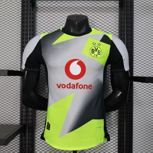 Player Version 2025/26 Borussia Dortmund Away Gray Thailand Soccer Jersey AAA-888