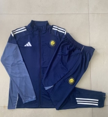 2025/26 Al-Nassr FC Royal Blue Thailand Jacket Uniform-815