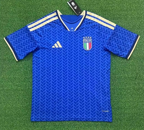 2025/26 Italy Home Blue Thailand Soccer Jersey AAA-705/416/320