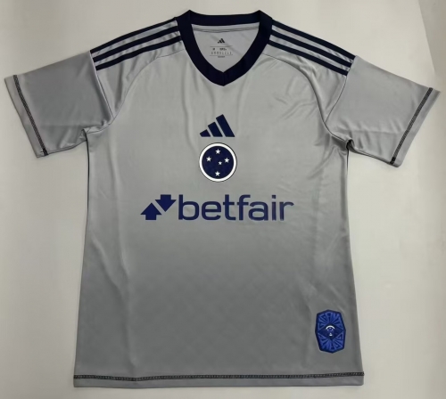 2025/26 Cruzeiro EC Goalkeeper Gray Thailand Soccer Jersey AAA-908/1116