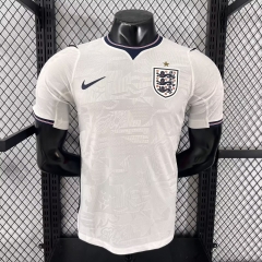 Player Version 2025/26 England Home White Thailand Soccer Jersey AAA-703/88/416