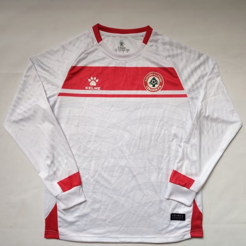 2025/26 Lebanon White LS Thailand Soccer Jersey AAA-38
