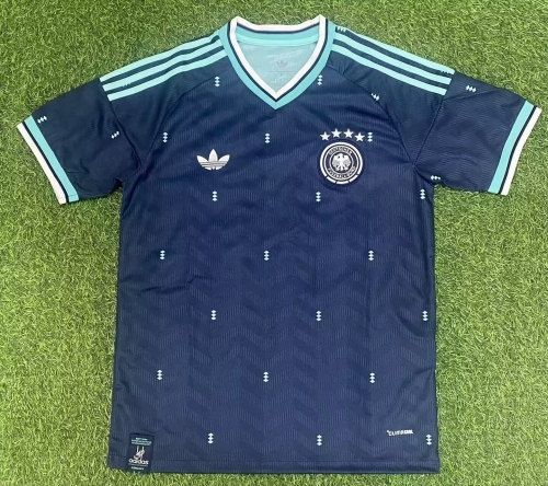 2025/26 Germany Away Royal Blue Thailand Soccer Jersey AAA-320/416/705