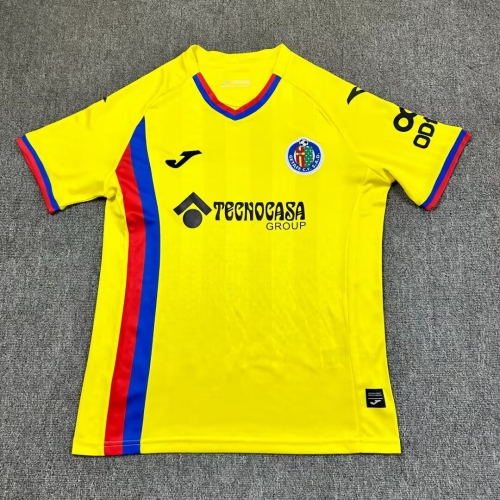2025/26 Getafe CF 2nd Away Yellow Thailand Soccer Jersey AAA-417